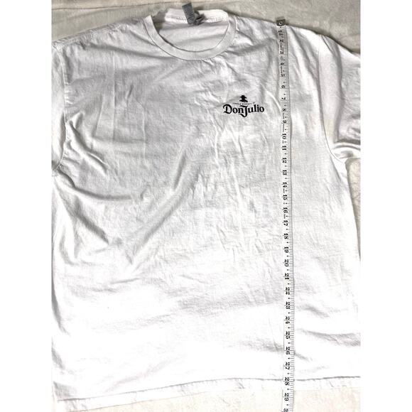 Don Julio Skull Graphic Promo T-Shirt White XL - Picture 4 of 7